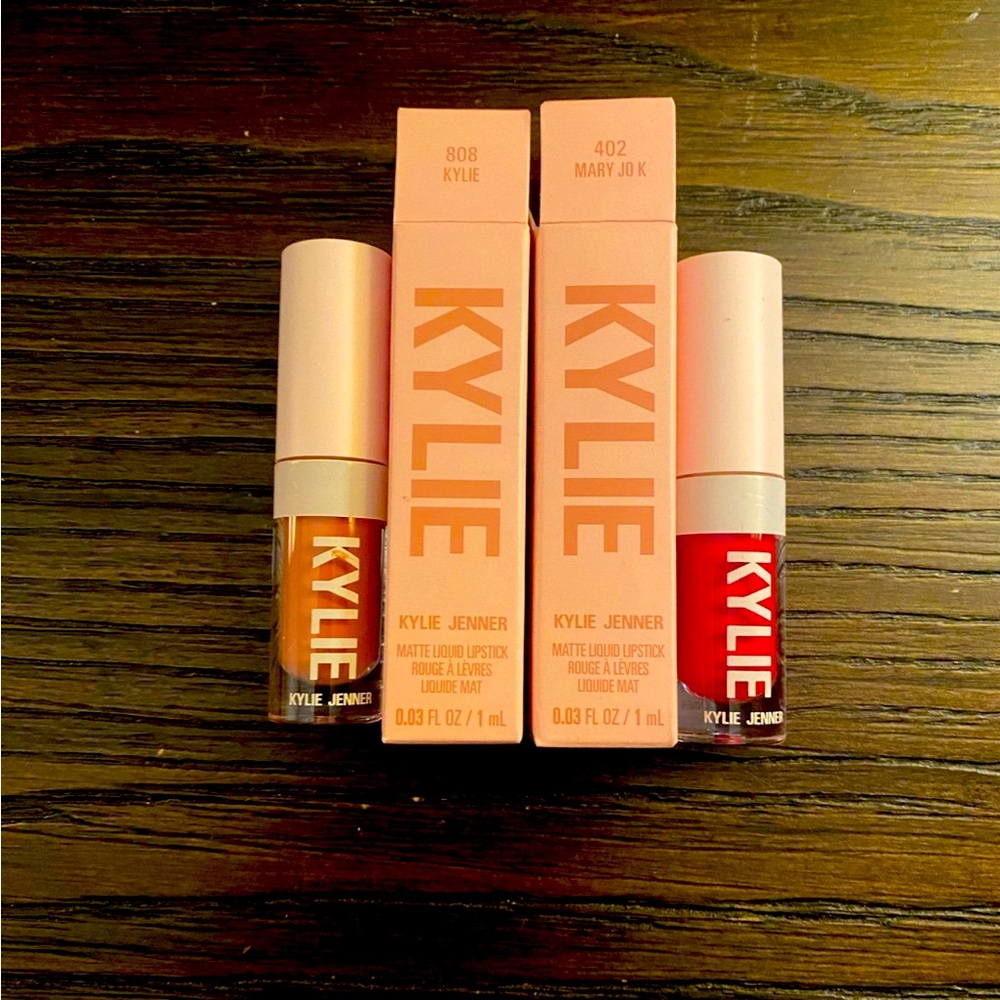 NEW AUTHENTIC Kylie Cosmetics matte liquid lipstick duo